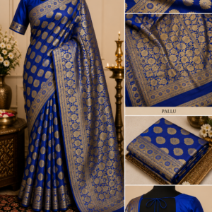 Home2 blue kanjivaram
